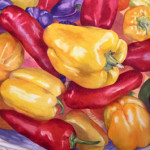 Peppers Watercolor painting